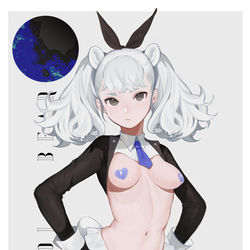 This is a pixiv picture whose title is POLAR BEAR.