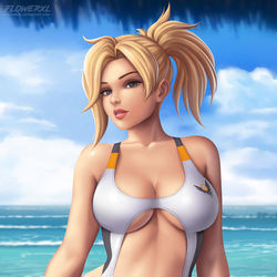 This is a pixiv picture whose title is Mercy.