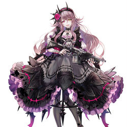 This is a pixiv picture whose title is 【仕事絵】イドラ ファンタシースターサーガ　『オデット』.