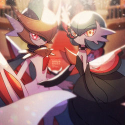 This is a pixiv picture whose title is 仮面舞踏会.