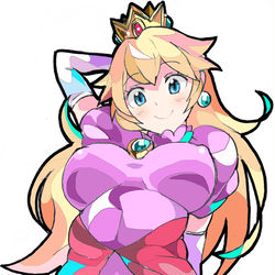 This is a pixiv picture whose title is ピーチ姫さま.
