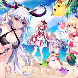 This is a pixiv picture whose title is 命運的法則_滿月夏日祭.