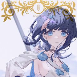 This is a pixiv picture whose title is 宇津見エリセ.