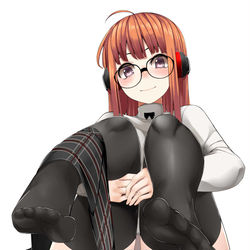 This is a pixiv picture whose title is 制服 双葉.