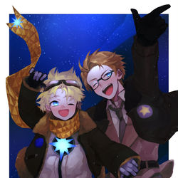 This is a pixiv picture whose title is 煌めくものたち.