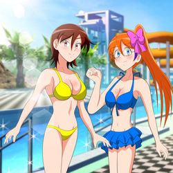 This is a pixiv picture whose title is 地堂さんとMIXさん.