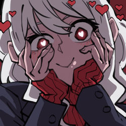 This is a pixiv picture whose title is Helltaker.