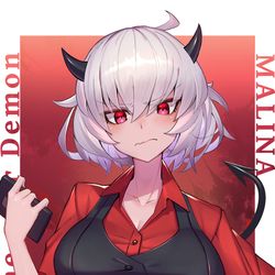 This is a pixiv picture whose title is MALINA.
