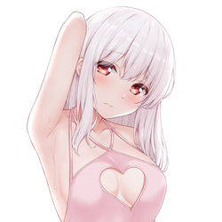 This is a pixiv picture whose title is 脇を見せてくれるティッシュちゃん.