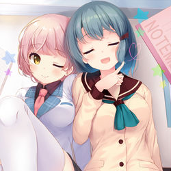 This is a pixiv picture whose title is 幼馴染.
