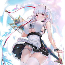 This is a pixiv picture whose title is 黛朵.