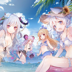 This is a pixiv picture whose title is Summer.