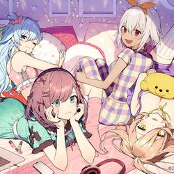 This is a pixiv picture whose title is ▫️.
