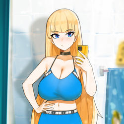 This is a pixiv picture whose title is リナちゃん.