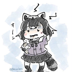 This is a pixiv picture whose title is 冷凍バナナ.