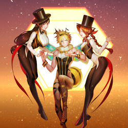 This is a pixiv picture whose title is Honeybee♥.