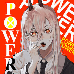 This is a pixiv picture whose title is POWER.