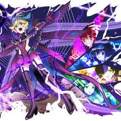 This is a pixiv picture whose title is 【奇跡の殺戮者】キャロル・マールスディーンハイム(ソシャゲ風).
