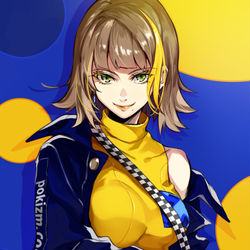 This is a pixiv picture whose title is BlueYellow.