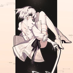 This is a pixiv picture whose title is 白.