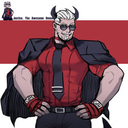 This is a pixiv picture whose title is Helltaker fanart.