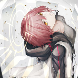 This is a pixiv picture whose title is エクシア.