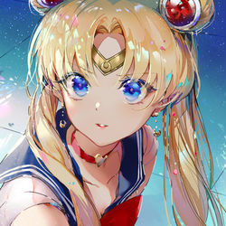 This is a pixiv picture whose title is sailor moon.