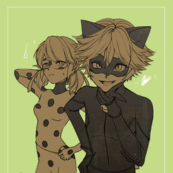 This is a pixiv picture whose title is ミラキュラスログ詰め.