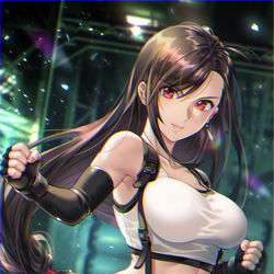 This is a pixiv picture whose title is ティファ.