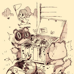 This is a pixiv picture whose title is 朝の日課。.