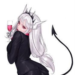 This is a pixiv picture whose title is Lucifer.