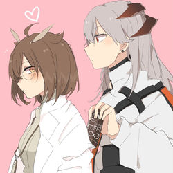 This is a pixiv picture whose title is 【アークナイツ】ライン生命ログ★①.