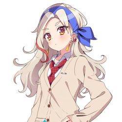 This is a pixiv picture whose title is 黒沢凛（ギャルVer.）.