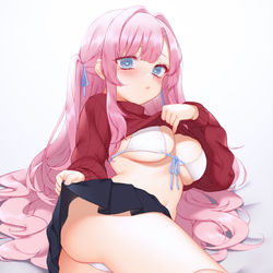 This is a pixiv picture whose title is 足.