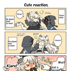 This is a pixiv picture whose title is [EN] Arknights LOG3.