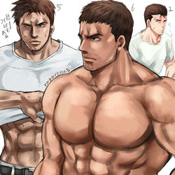 This is a pixiv picture whose title is クリスーズ（クリジル注意）.