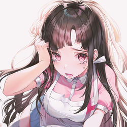 This is a pixiv picture whose title is 罪木蜜柑.