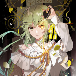 This is a pixiv picture whose title is 秘密.