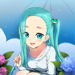 This is a pixiv picture whose title is 葛城華誕生日イラスト.
