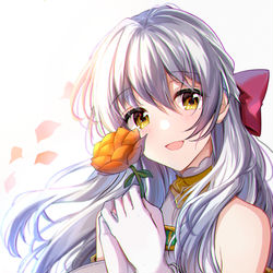 This is a pixiv picture whose title is 花嫁.