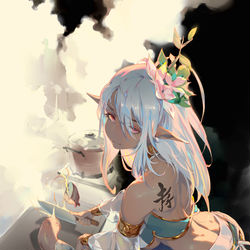 This is a pixiv picture whose title is 是妈妈.