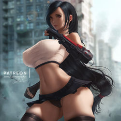 This is a pixiv picture whose title is Tifa.