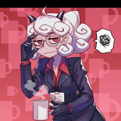 This is a pixiv picture whose title is 困憊→ドS.