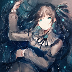 This is a pixiv picture whose title is 対立.