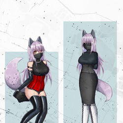 This is a pixiv picture whose title is 约稿01.