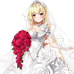 This is a pixiv picture whose title is ローズ・ル・ヴァリエ（ウエディング）.