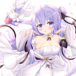 This is a pixiv picture whose title is ユニコーンちゃん.
