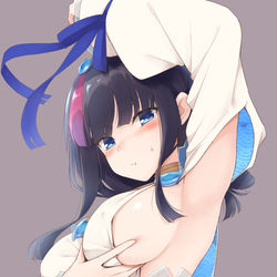 This is a pixiv picture whose title is 宇津見エリセさんが加入したらやらせたいこと.