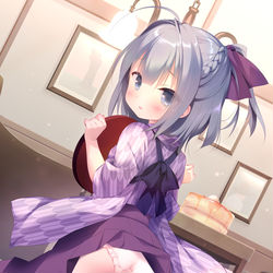 This is a pixiv picture whose title is がんばる女給さん.