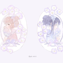 This is a pixiv picture whose title is ✿✽❀✿.
